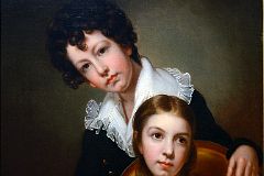 756 Michael Angelo and Emma Clara Peale - Rembrandt Peale 1826 - American Wing New York Metropolitan Museum of Art.jpg